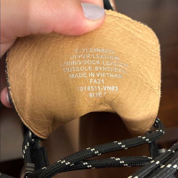 Madewell City Walk Lugsole Leather Hiker Boots Size 7 - Picture 2 of 10